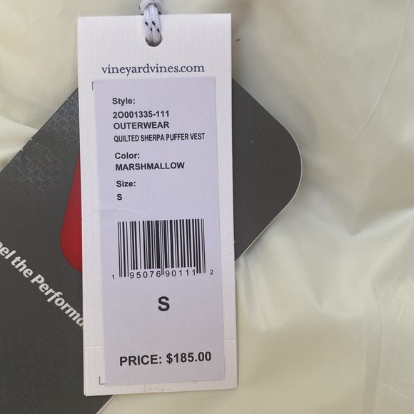 Vineyard Vines Quilted Sherpa Puffer Vest - Picture 10 of 13